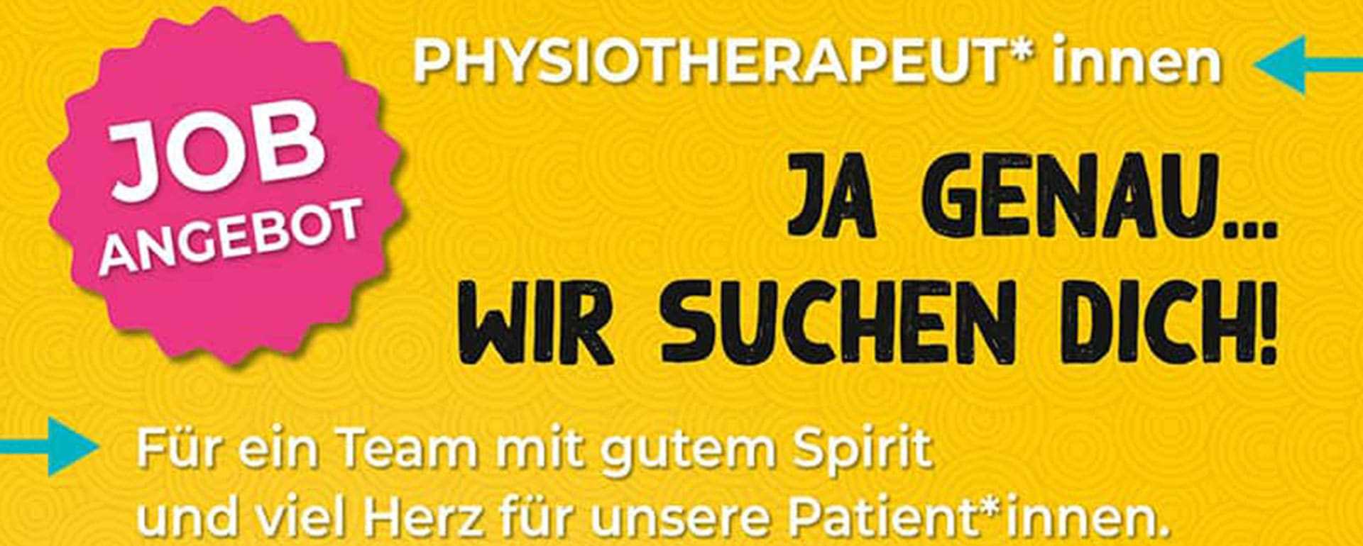 Job Angbot - Physiotherapie Hannover