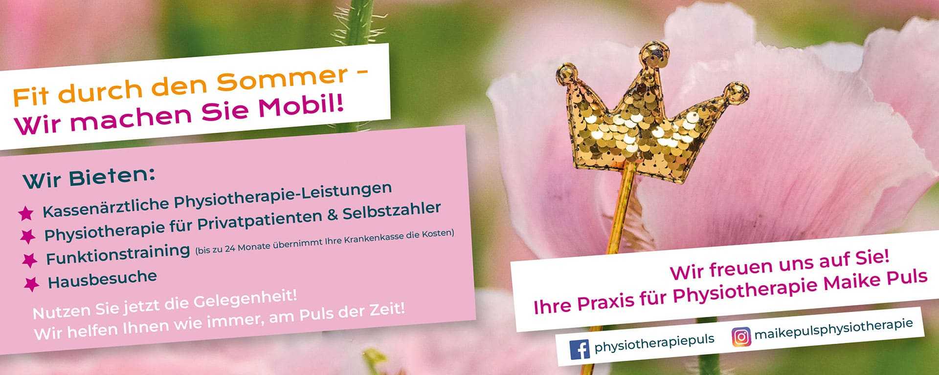 Sommerangebot 2025 - Physiotherapie Hannover